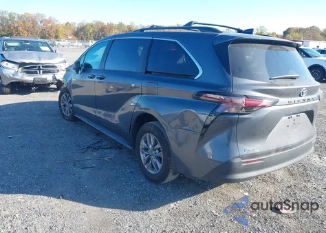 2025 Toyota Sienna Le z USA, uszkodzony, nr VIN 5TDBRKEC9SS240984